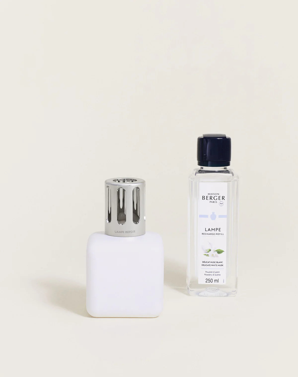 Glaçon White Maison Berger Lamp Gift Set (Delicate White Musk)
