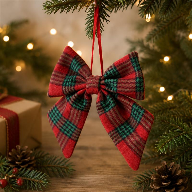 Plaid Bow
