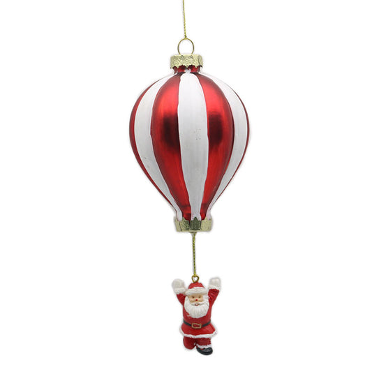Santa Balloon Ornament