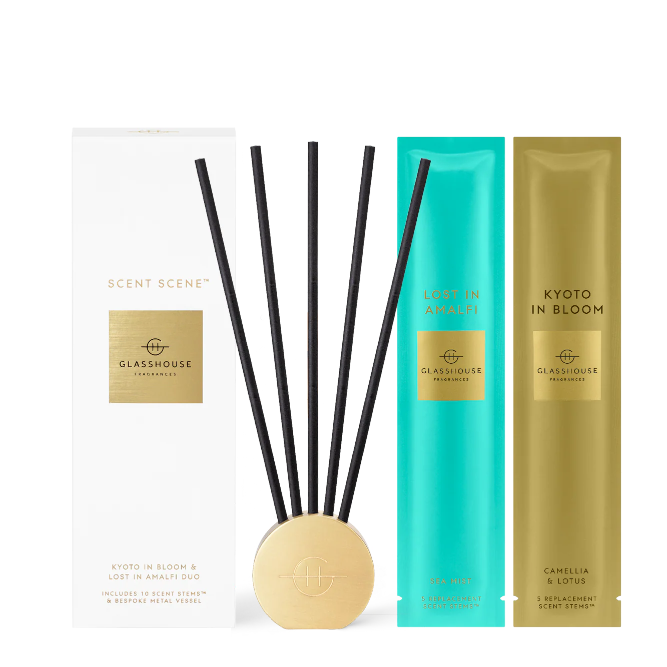 Scent Scene Duo Lost In Amalfi & Kyoto In Bloom