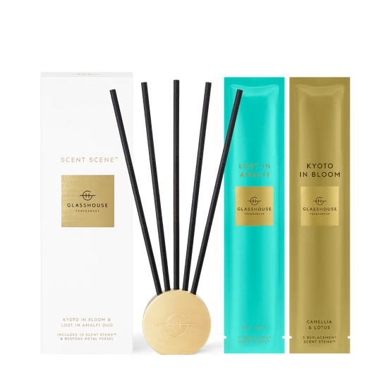 Scent Scene Duo Lost In Amalfi & Kyoto In Bloom