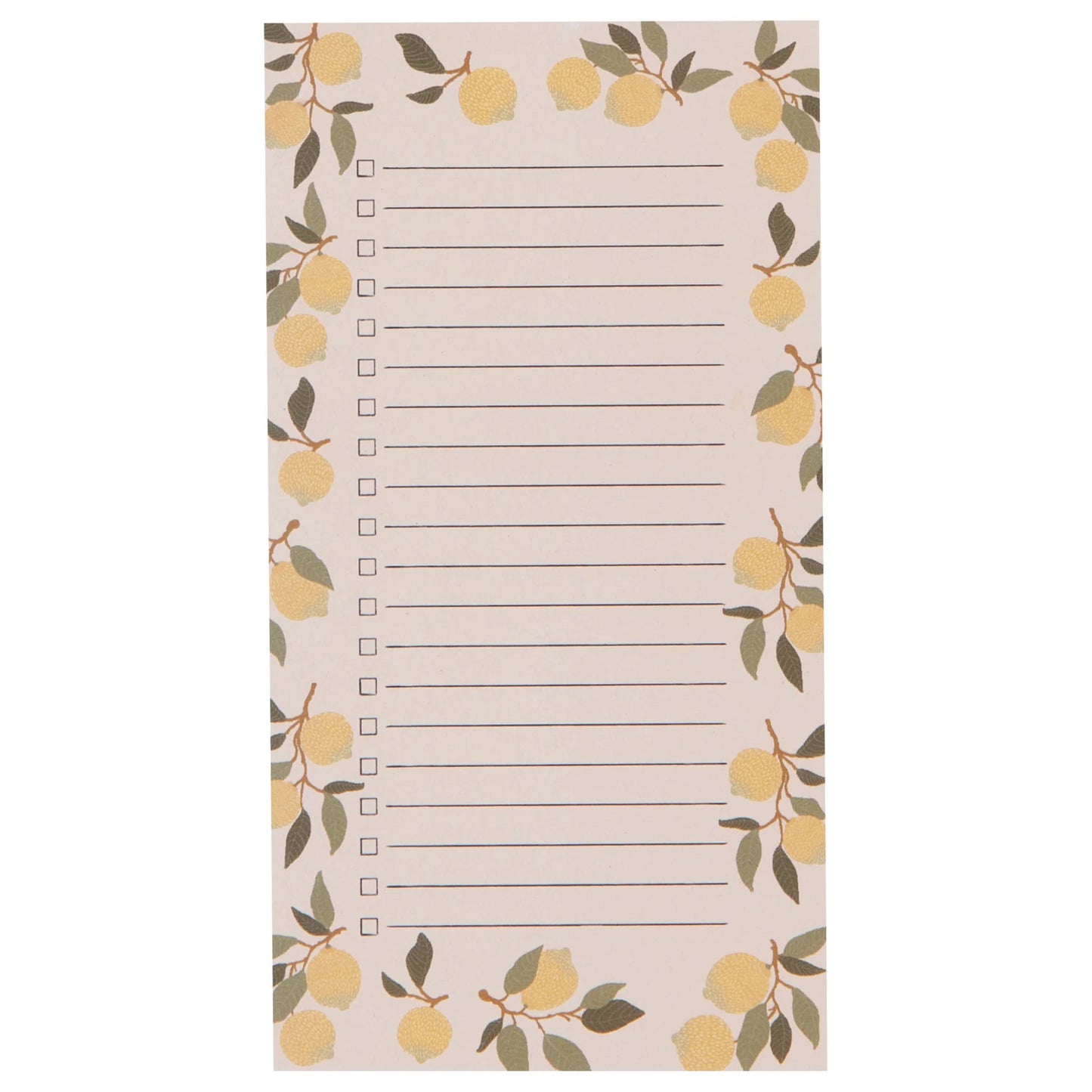 Lemons List It Magnetic
Notepad