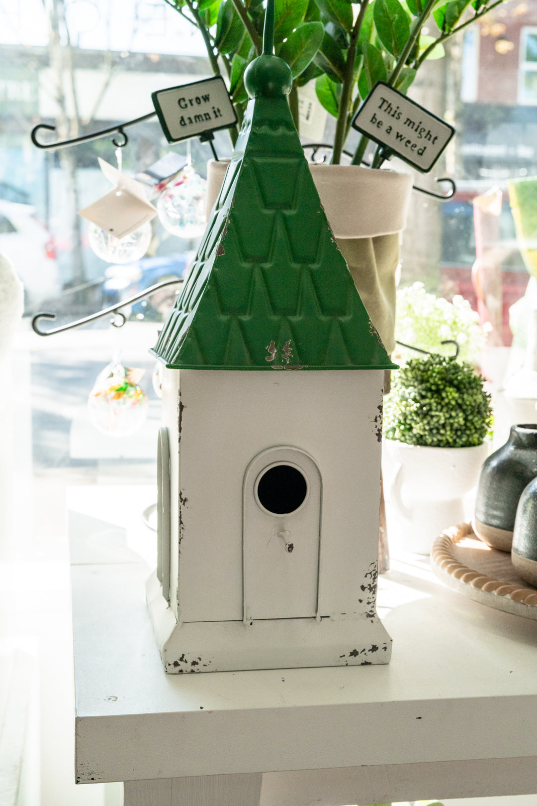 The Greenhouse 22" Square Bird House