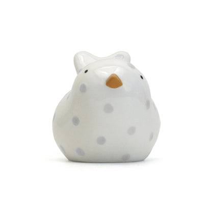 Grey Dotted Birdie Bank