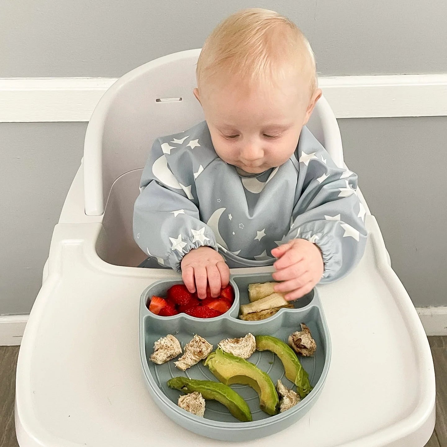 Long Sleeve Bib - Starry Night