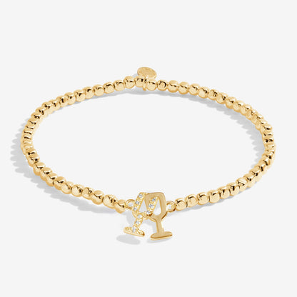 Forever Yours 'Sparkle Like Champagne' Bracelet In Gold-Tone Plating
