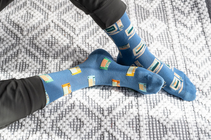 Men's Floppy Disk & Old Computer Socks