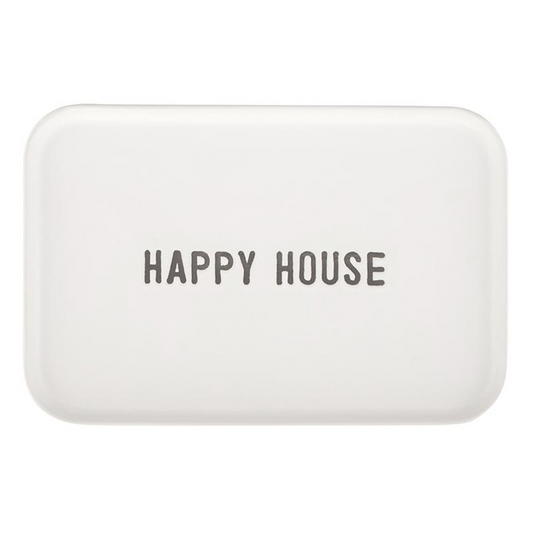 Ceramic Serving Platter - Happy House
