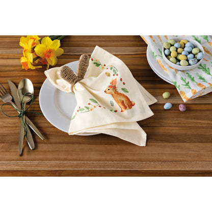Easter Bunny Seagrass Napkin Ring