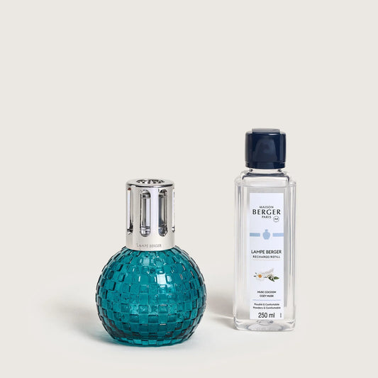 Green Disco Lamp Berger Set