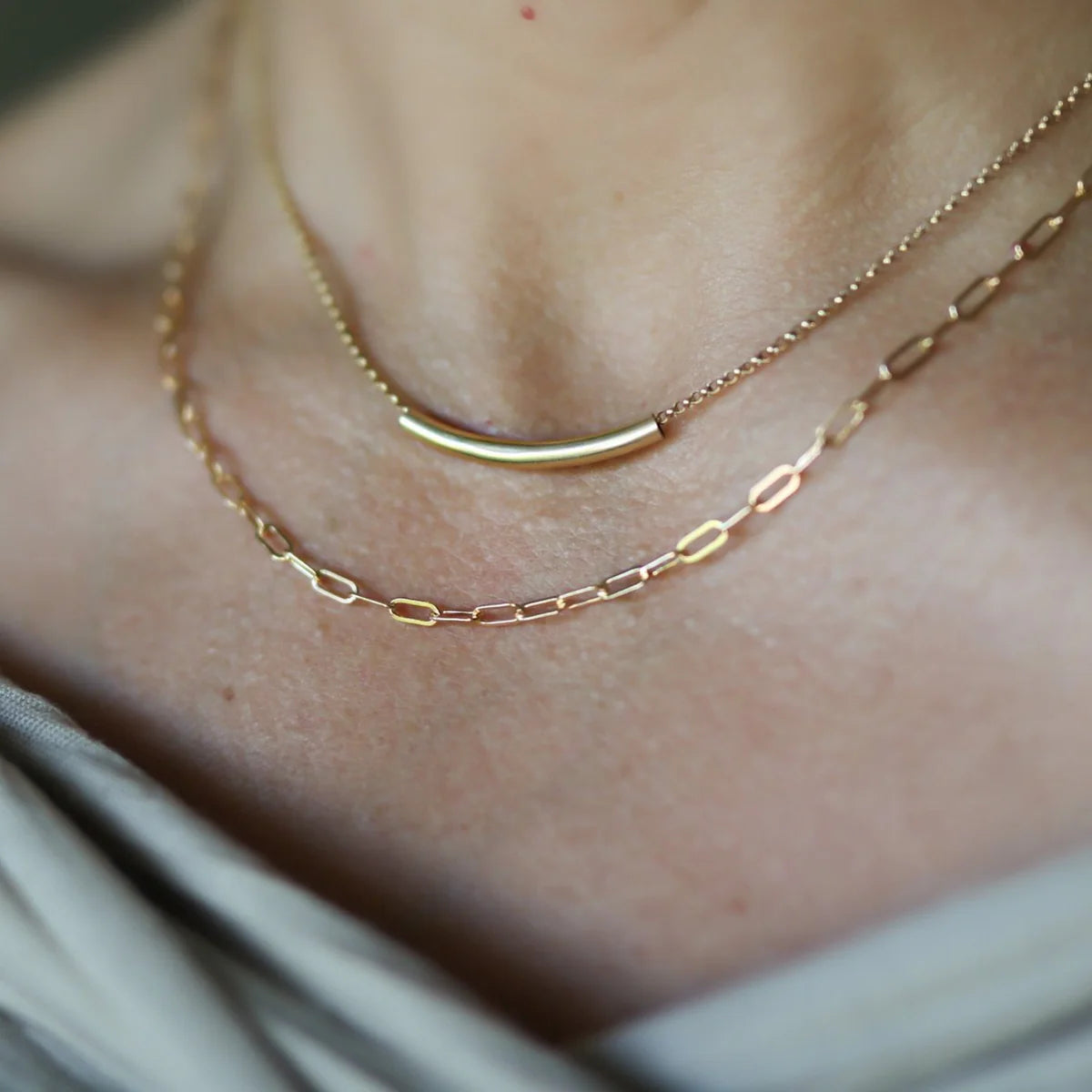Chlöe Necklace | Gold