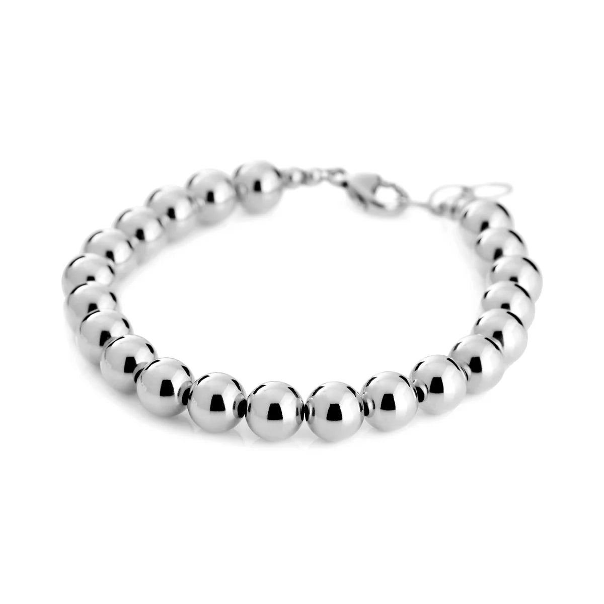 Ball Bracelet | 8mm - Silver