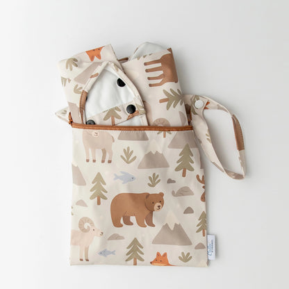 Long Sleeve Bib - Woodland