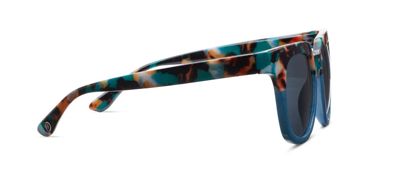 Carpe Diem Reading Sunglasses - Teal Botanico/Teal +2.00