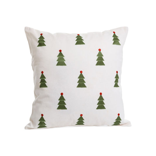 Cute Cotton Tree Pillow 18x18