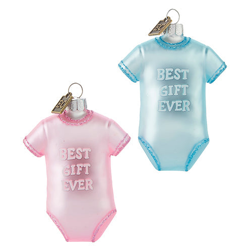 4" 'Best Gift Ever' Baby Ornament