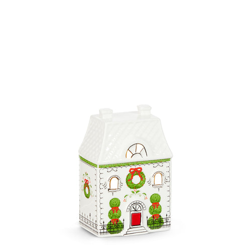 6" Lighted Village House