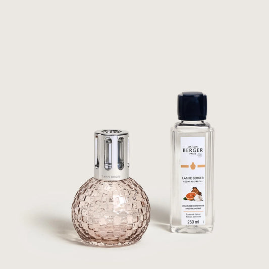 Pink Disco Lamp Berger Set