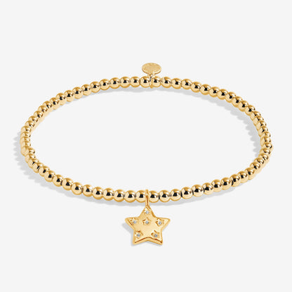 Kids' A Little 'So Very Proud Of You' Bracelet In Gold-Tone Plating
