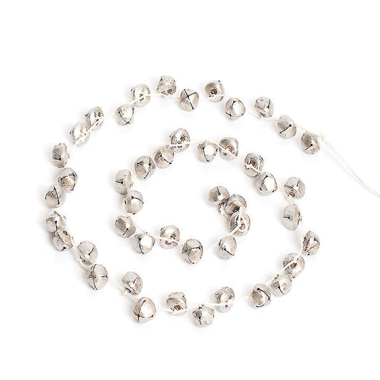 Antique Silver Bell Garland