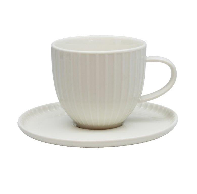 Bianca Tea Cup & Saucer