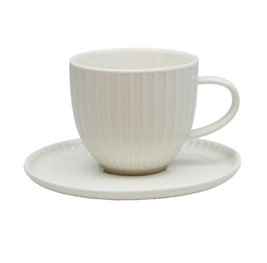 Bianca Tea Cup & Saucer