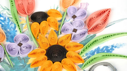 Watering Can Quilling Card