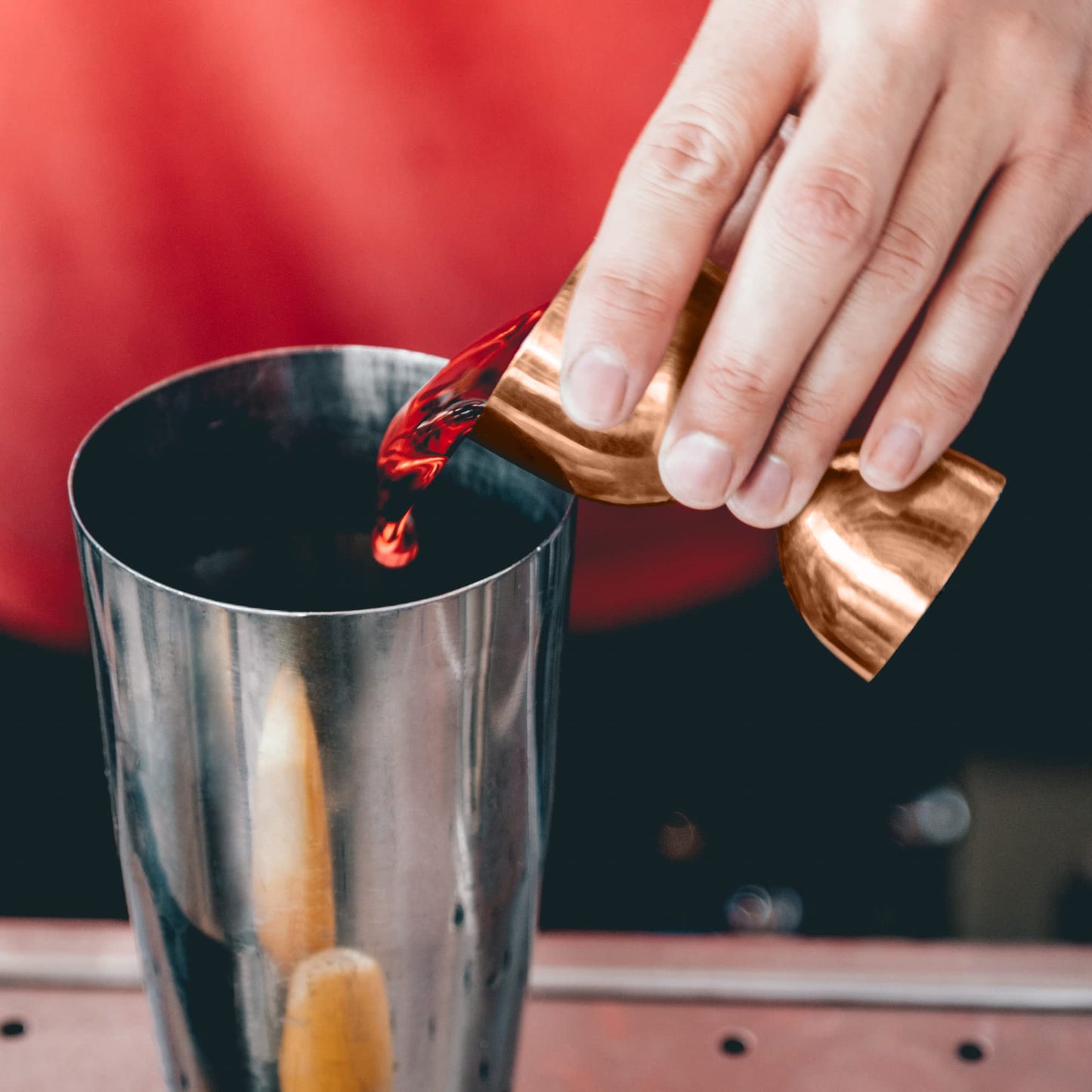 Double Jigger - Copper Plated