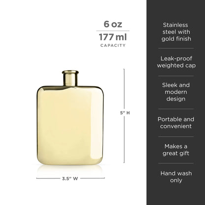 Belmont Flask | Gold *Damaged