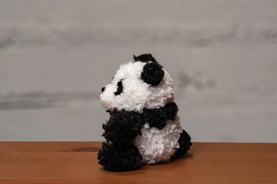 DIY Panda Fibre Art Kit