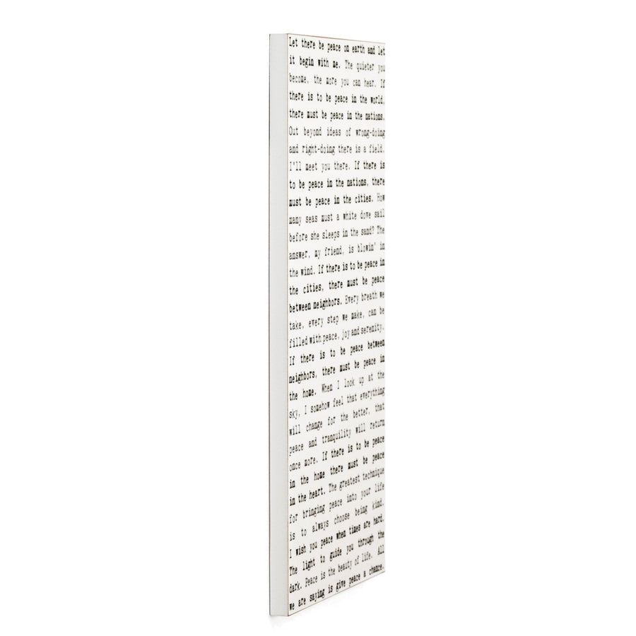 Typewriter Sign - Home