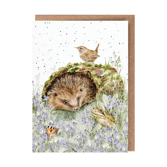 The Wild Patch Hedgehog Single Card