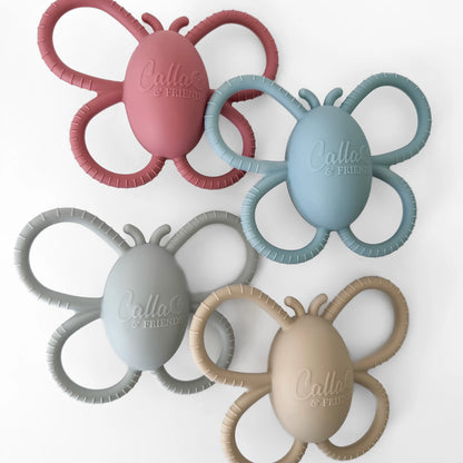 Butterfly Silicone Baby Rattle Teether