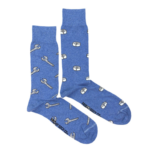 Men's Wrench and Nut Socks