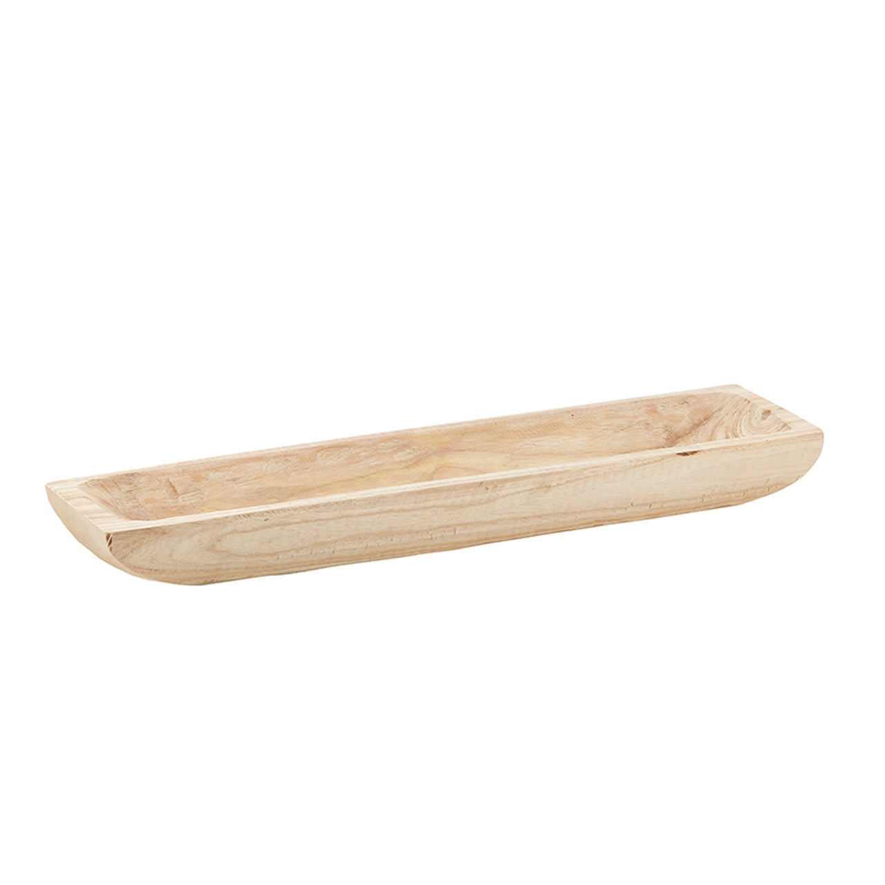 Paulownia Rectangle Tray - Natural