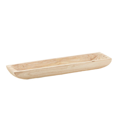 Paulownia Rectangle Tray - Natural