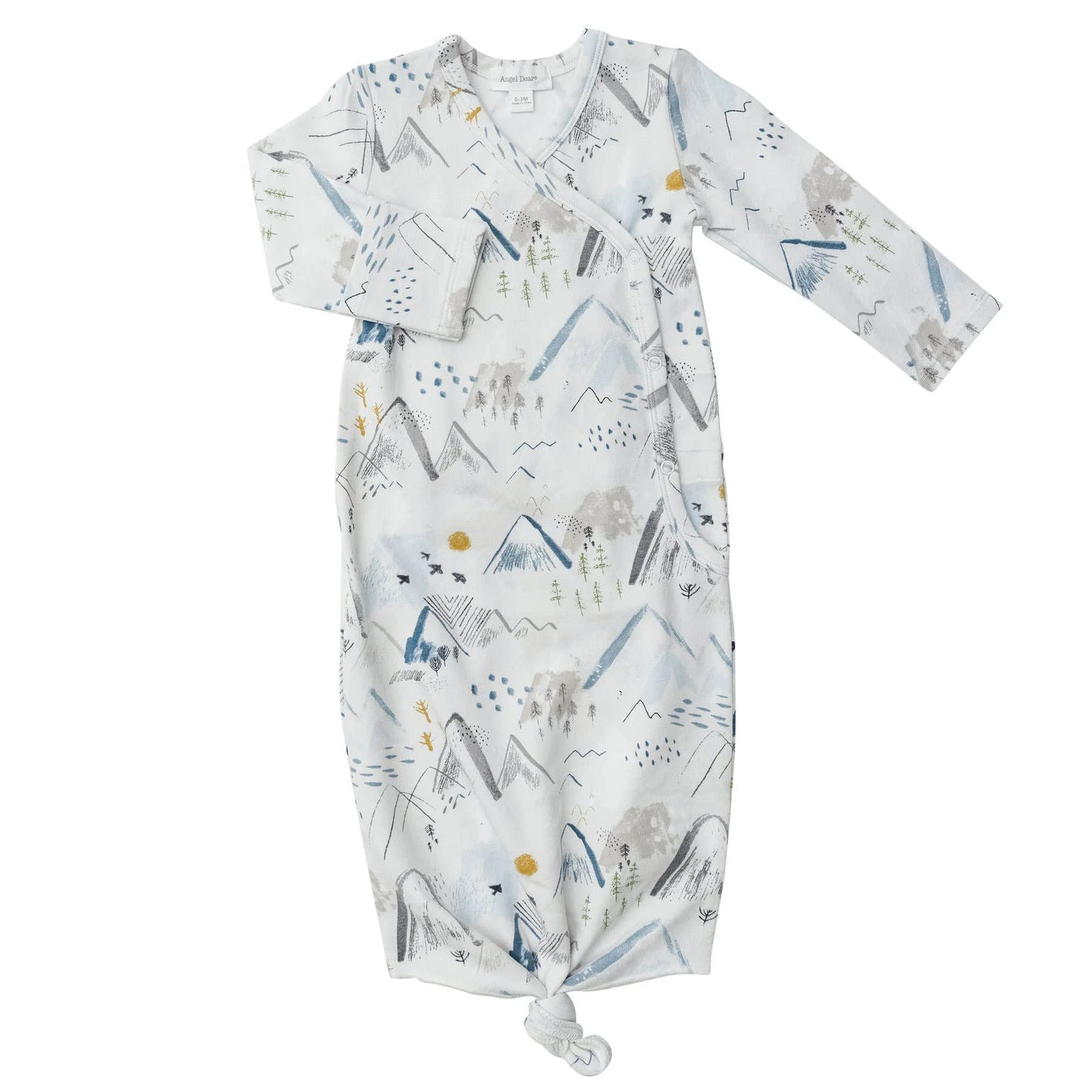 Knotted Grey Mountains Gown