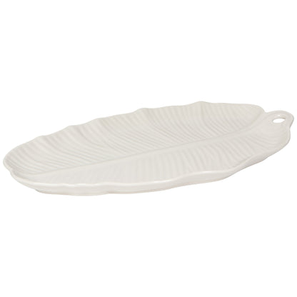 Leaflet Serving Platter