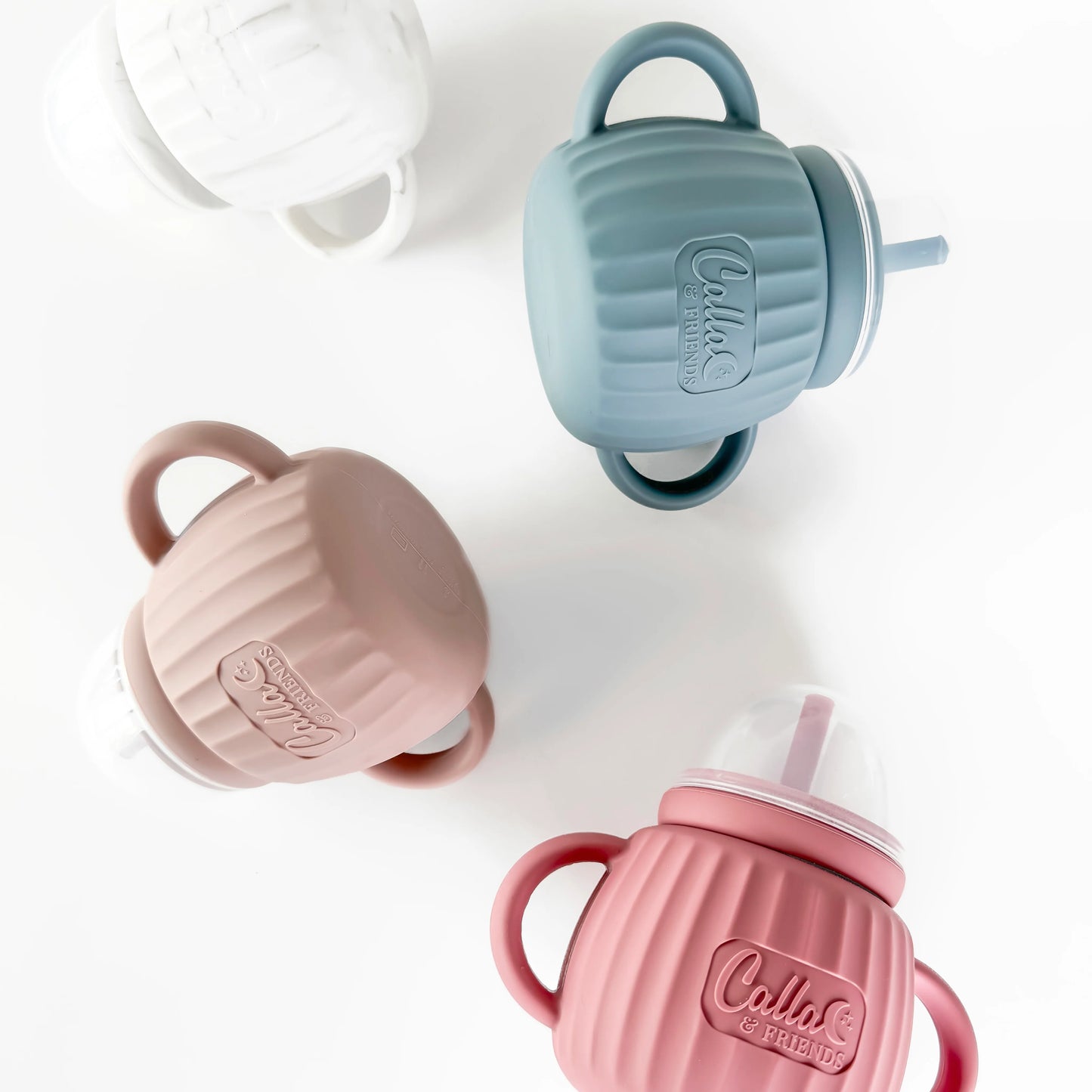 Silicone Cup With Straw