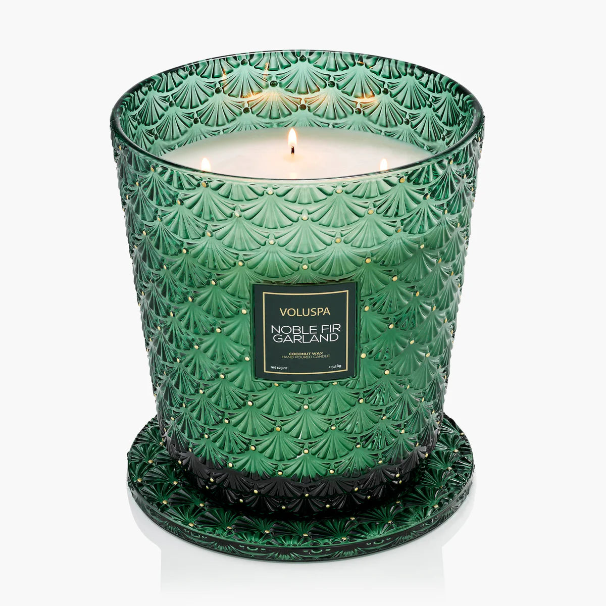 Noble Fir Garland
5 Wick Hearth Candle