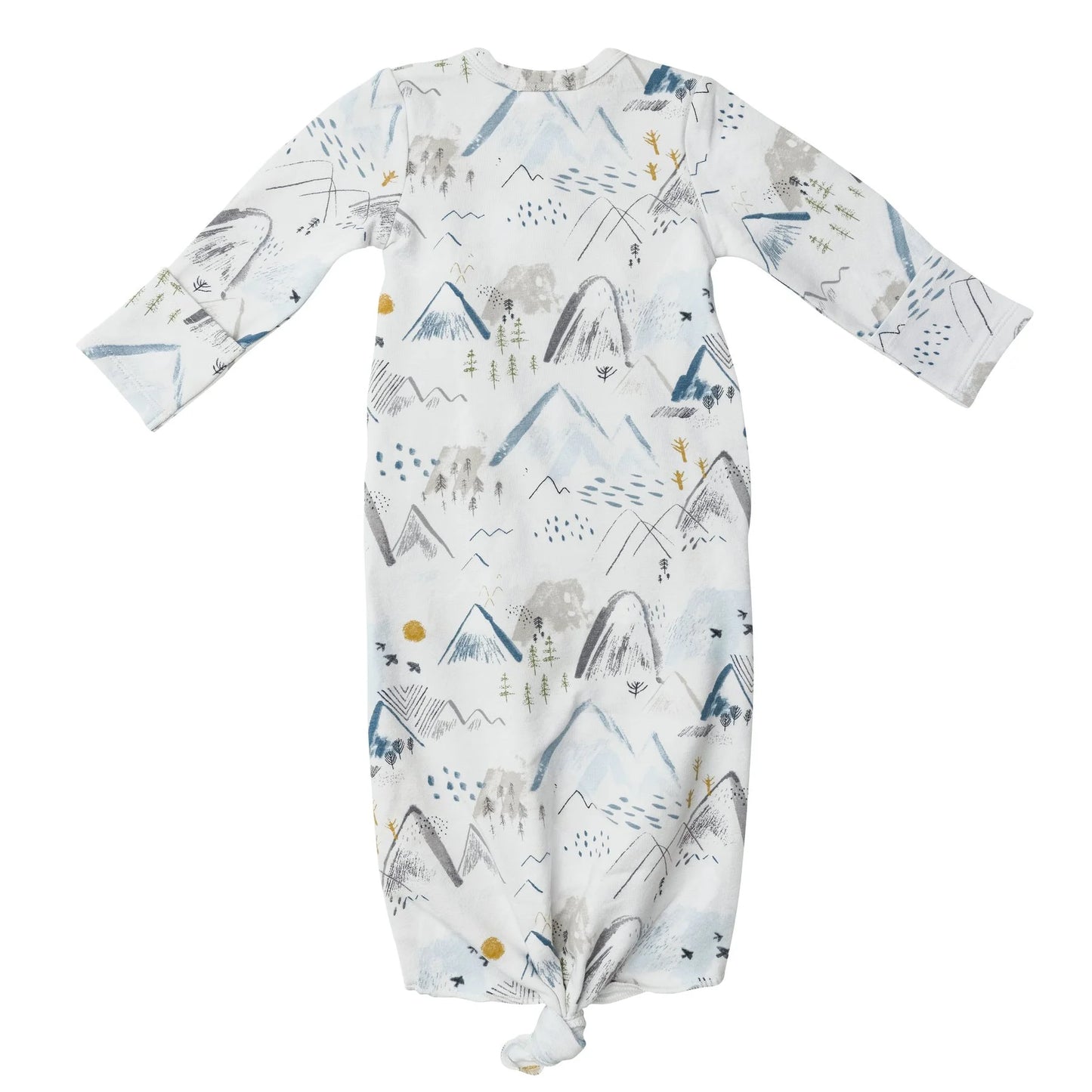 Knotted Grey Mountains Gown