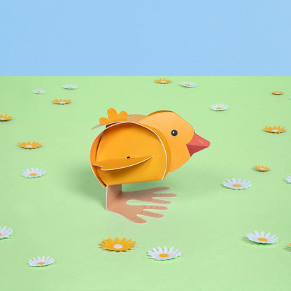 Create Your Own Chirpy Chick Paper Craft
