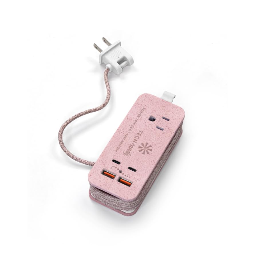 Tech Candy Travel Charging Station | Pink