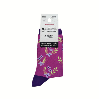 Women's Little Bundles Mismatched Crew Socks