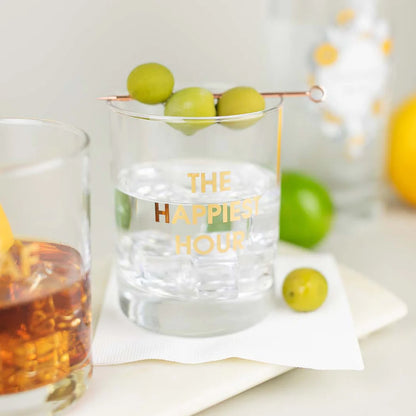 Rock Glass Happiest Hour