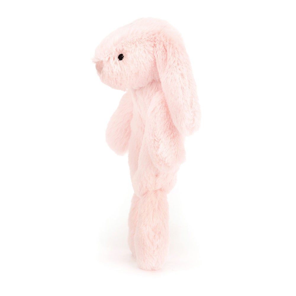 Bashful Pink Bunny Rattle