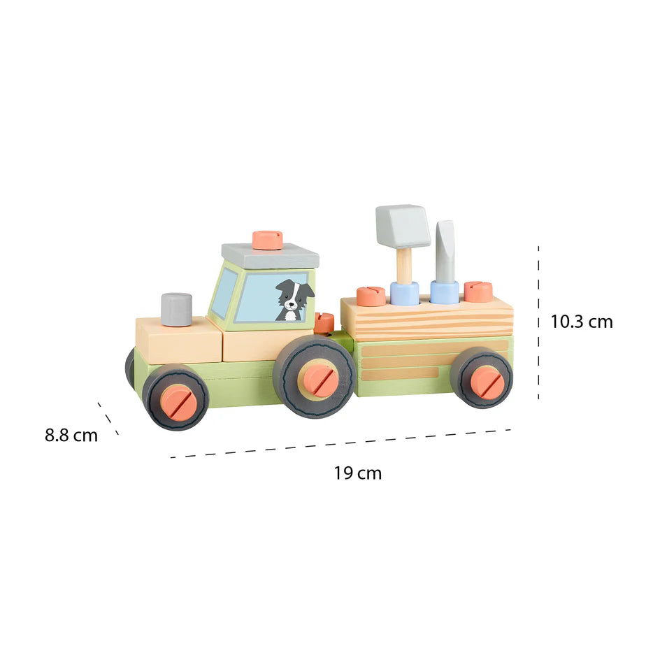 Bulldable Tractor