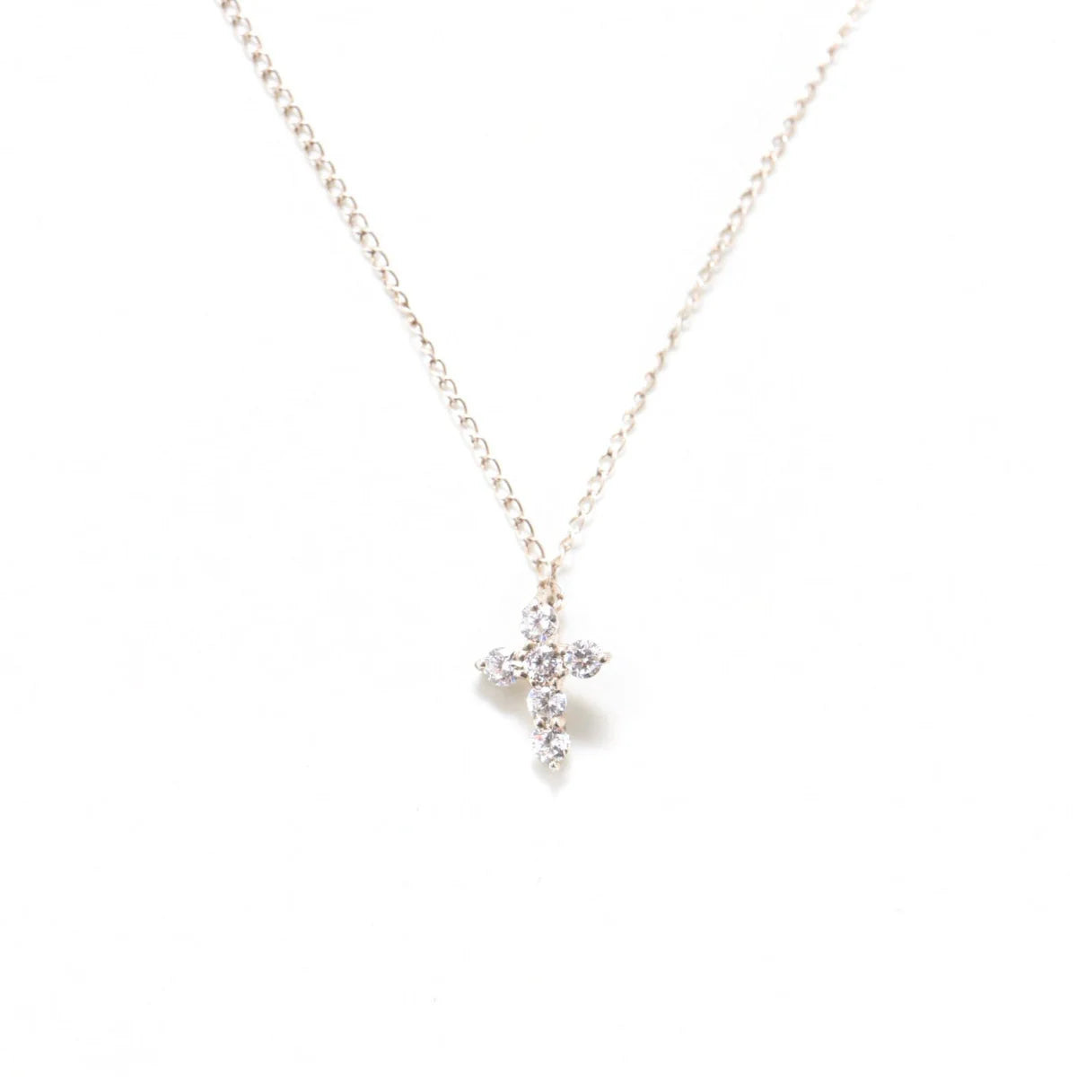 Cross Necklace - Silver