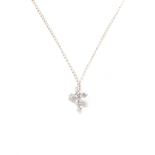 Cross Necklace - Silver