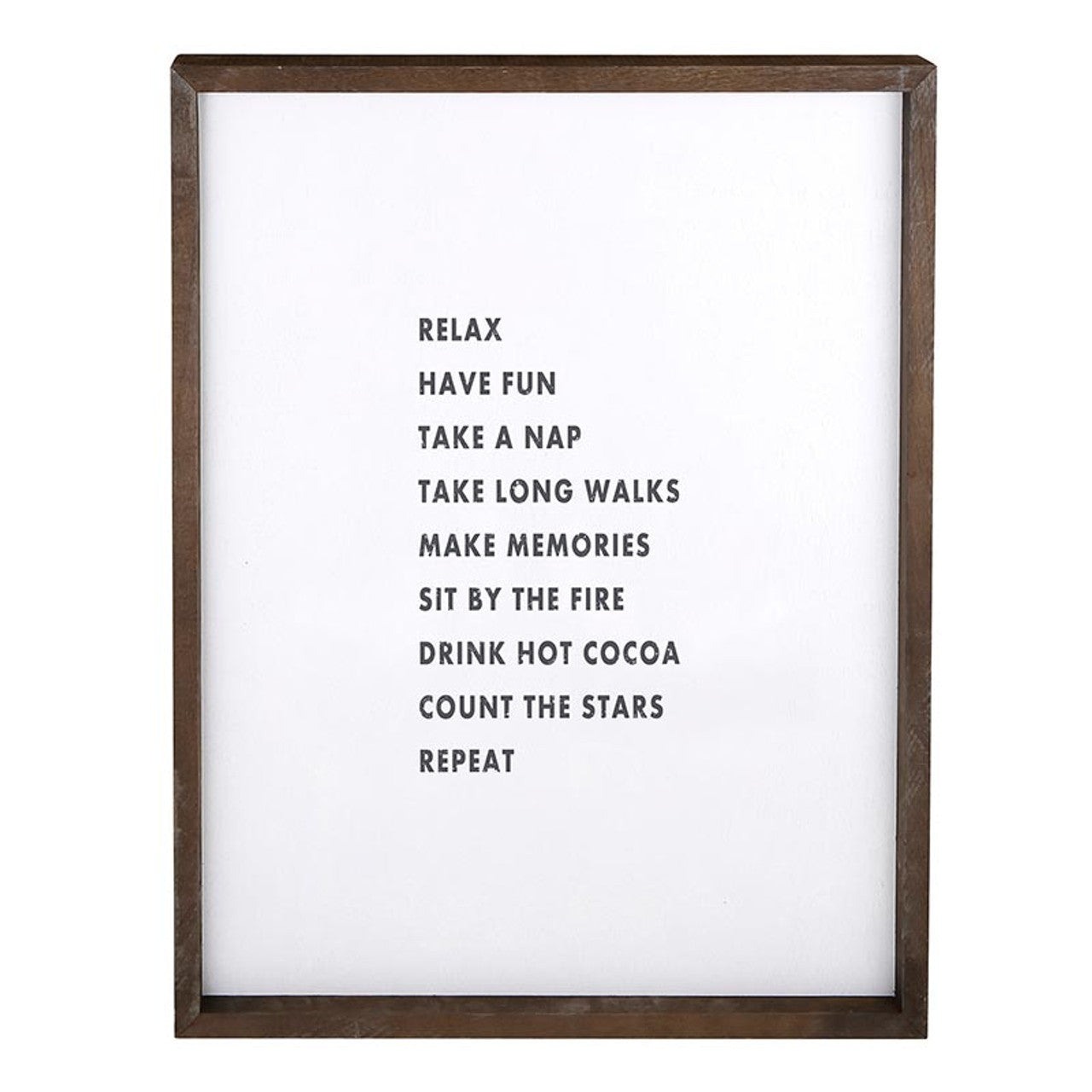 Cadet Word Board - Cabin Rules